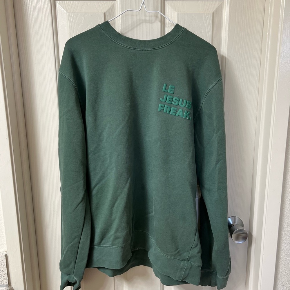 Green Crewneck Sweatshirt